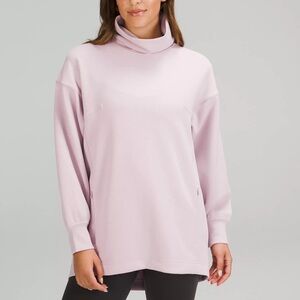 Lululemon Women's Light Pink Modal blend Turtleneck Tunic size 4
